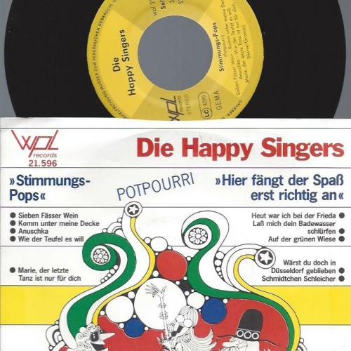 7" Die Happy Singers – Stimmungs-Pops