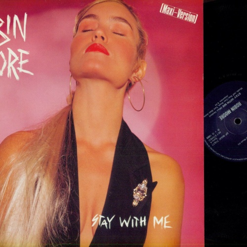 LP- Robin Moore – Stay With Me - Maxi // NM