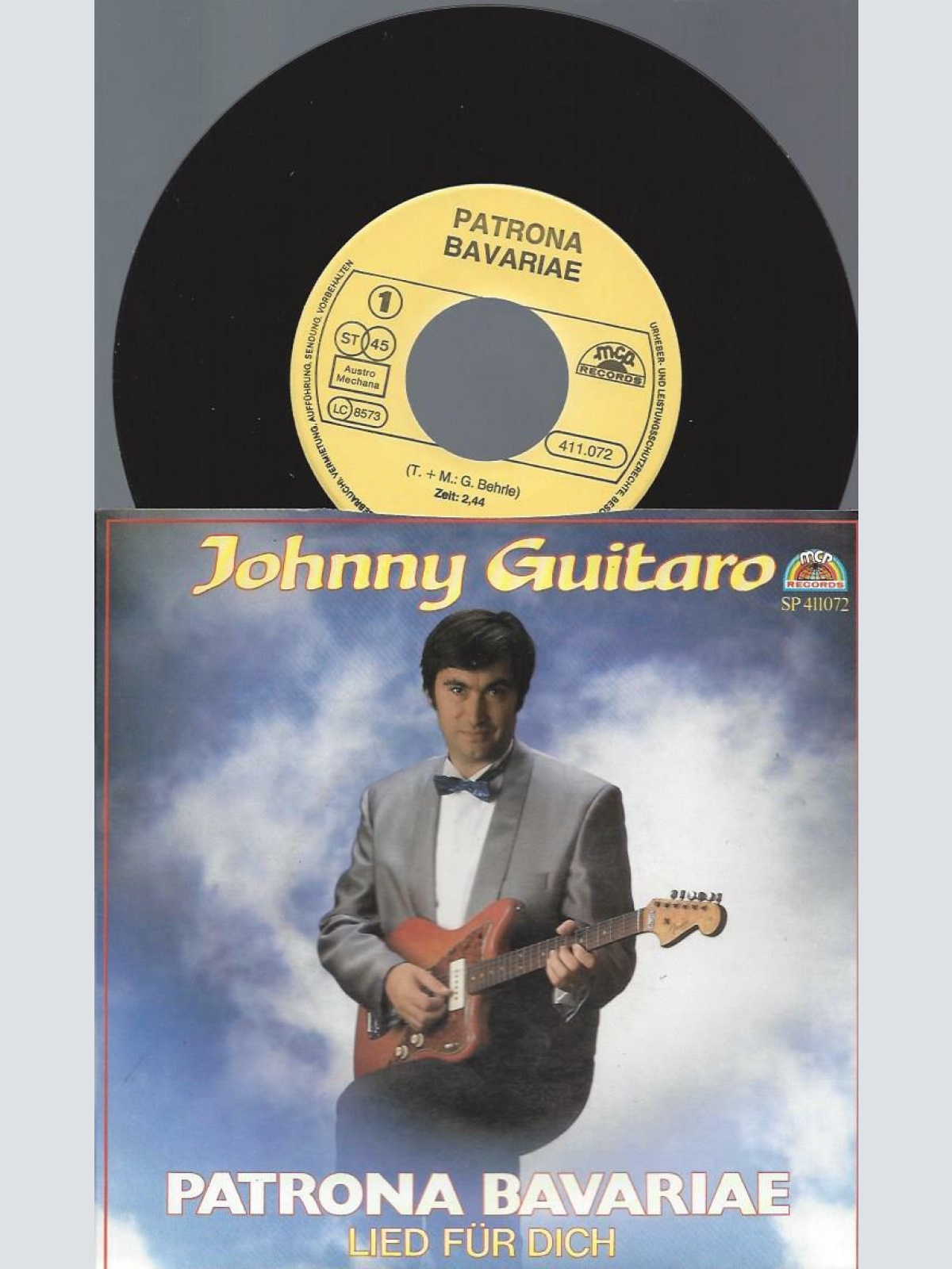 7" Johnny Guitaro– Patrona Bavariae