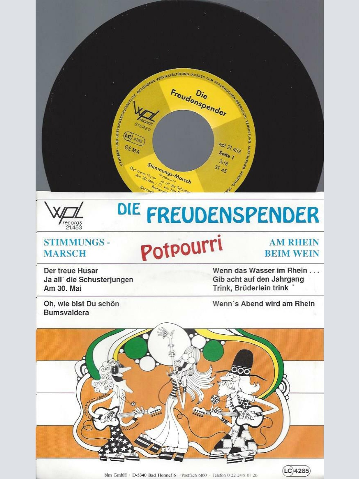 7" Die Freudenspender – Potpourri