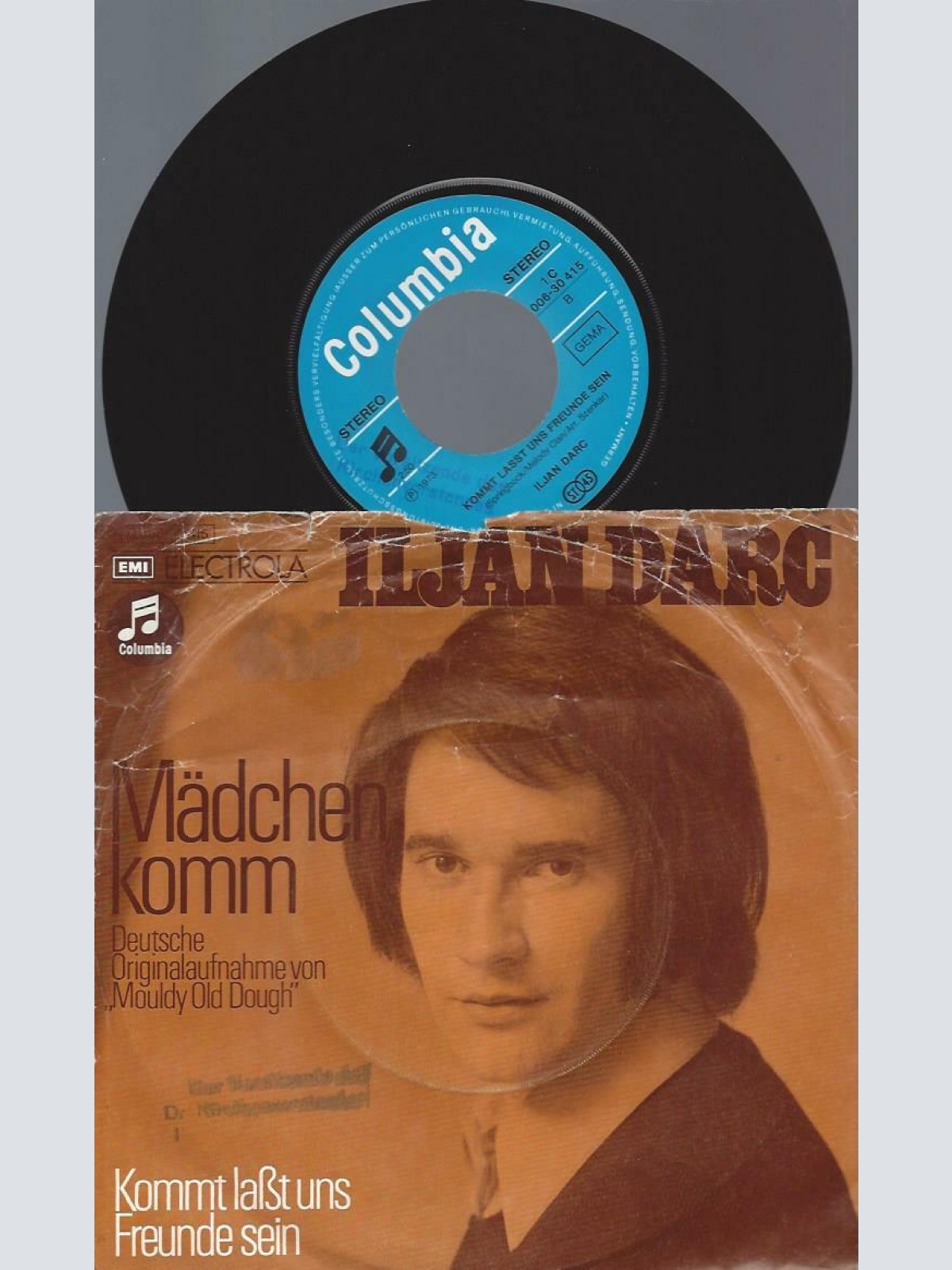 7" Iljan Darc – Mädchen Komm