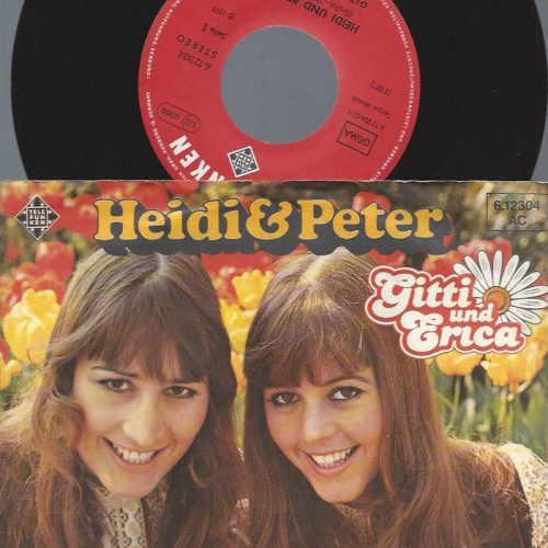 7" Gitti und Erica – Heidi & Peter