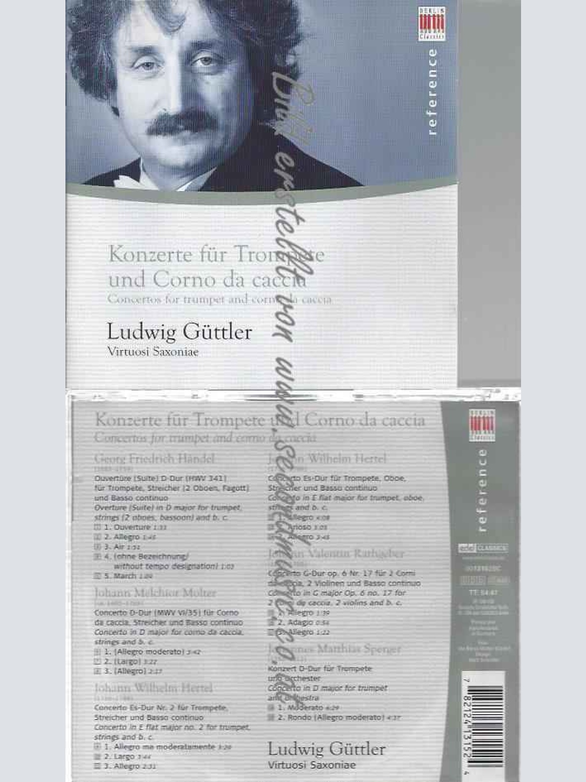 CD--LUDWIG GÜTTLER,  . | --KONZERTE FÜR TROMPETE UND CORNO DA CACCIA