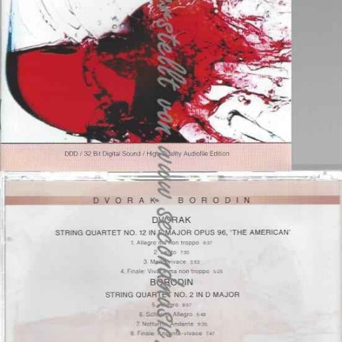 CD--DVORAK UND BORODIN | --STREICH QUARTETT