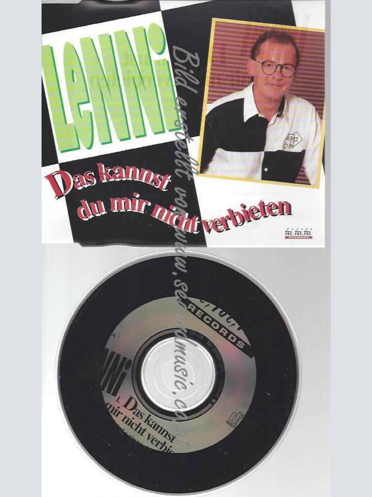 CD--LENNI--DAS KANNST DU MIR NICHT VERBIETEN ( TRACKS, )