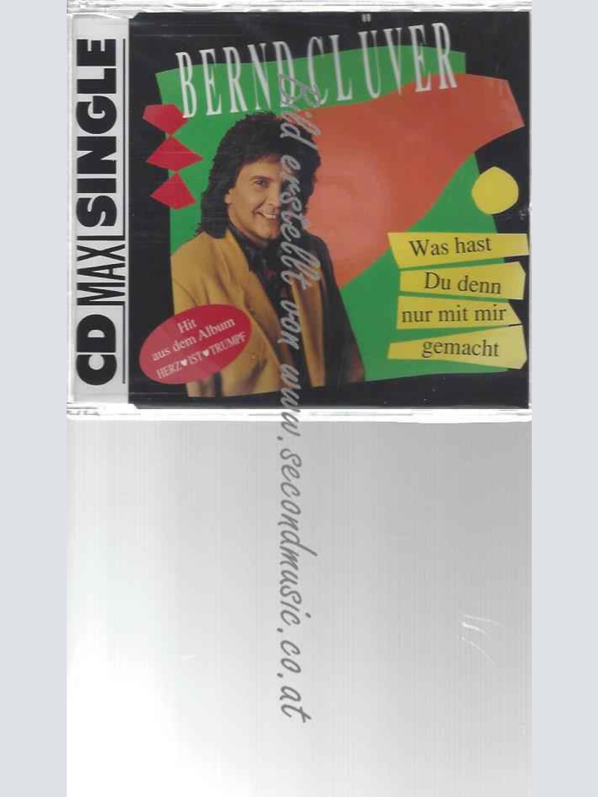CD--BERND CLÜVER | --WAS HAST DU DENN NUR MIT MIR GEMACHT (INCL. INSTR., )