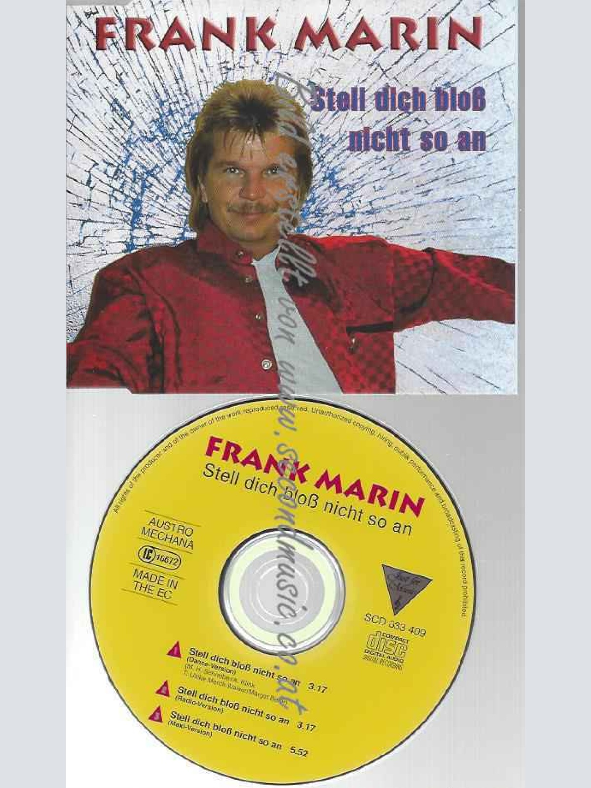 CD--FRANK MARTIN | --STELL DICH BLOß NICHT SO AN