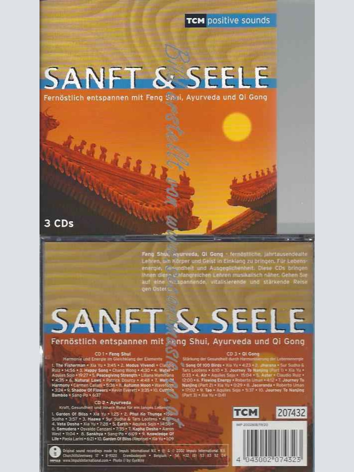 CD- -FERNÖSTLICH ENTSPANNEN MIT FENG SHUI, AYURVEDA UND QI GONG