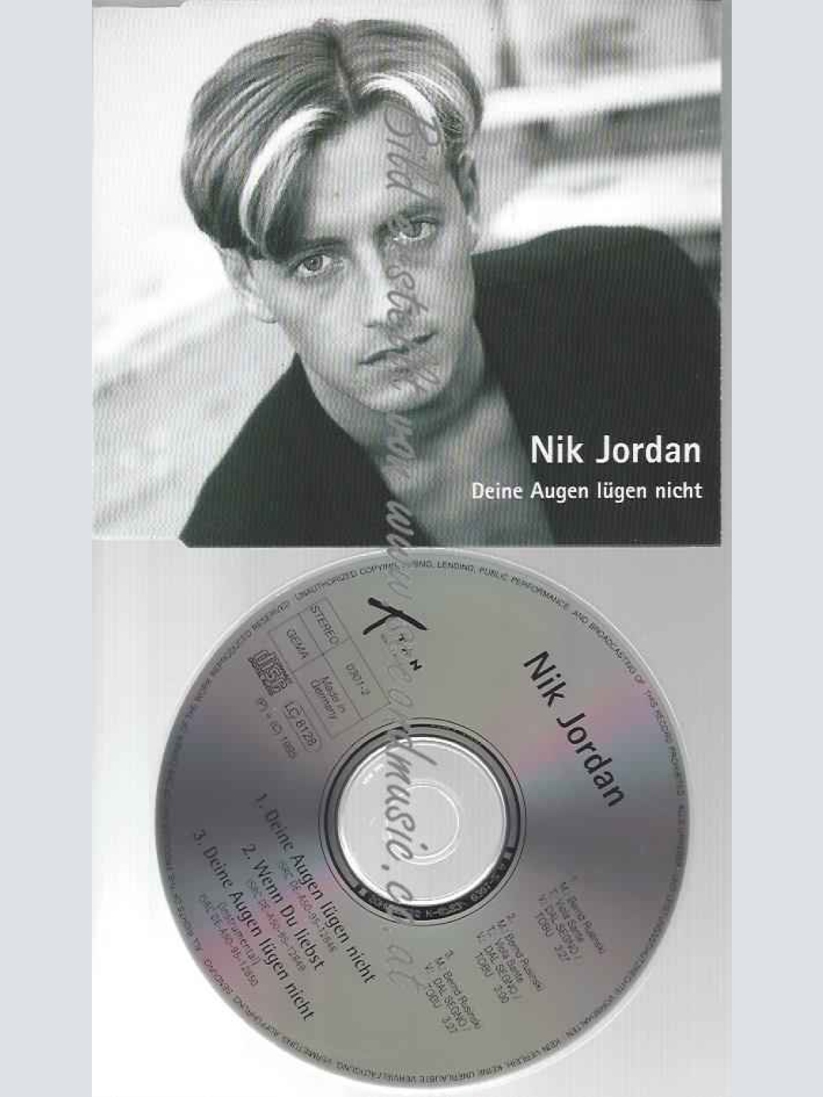 CD--JORDAN,NIK--DEINE AUGEN LÜGEN NICHT