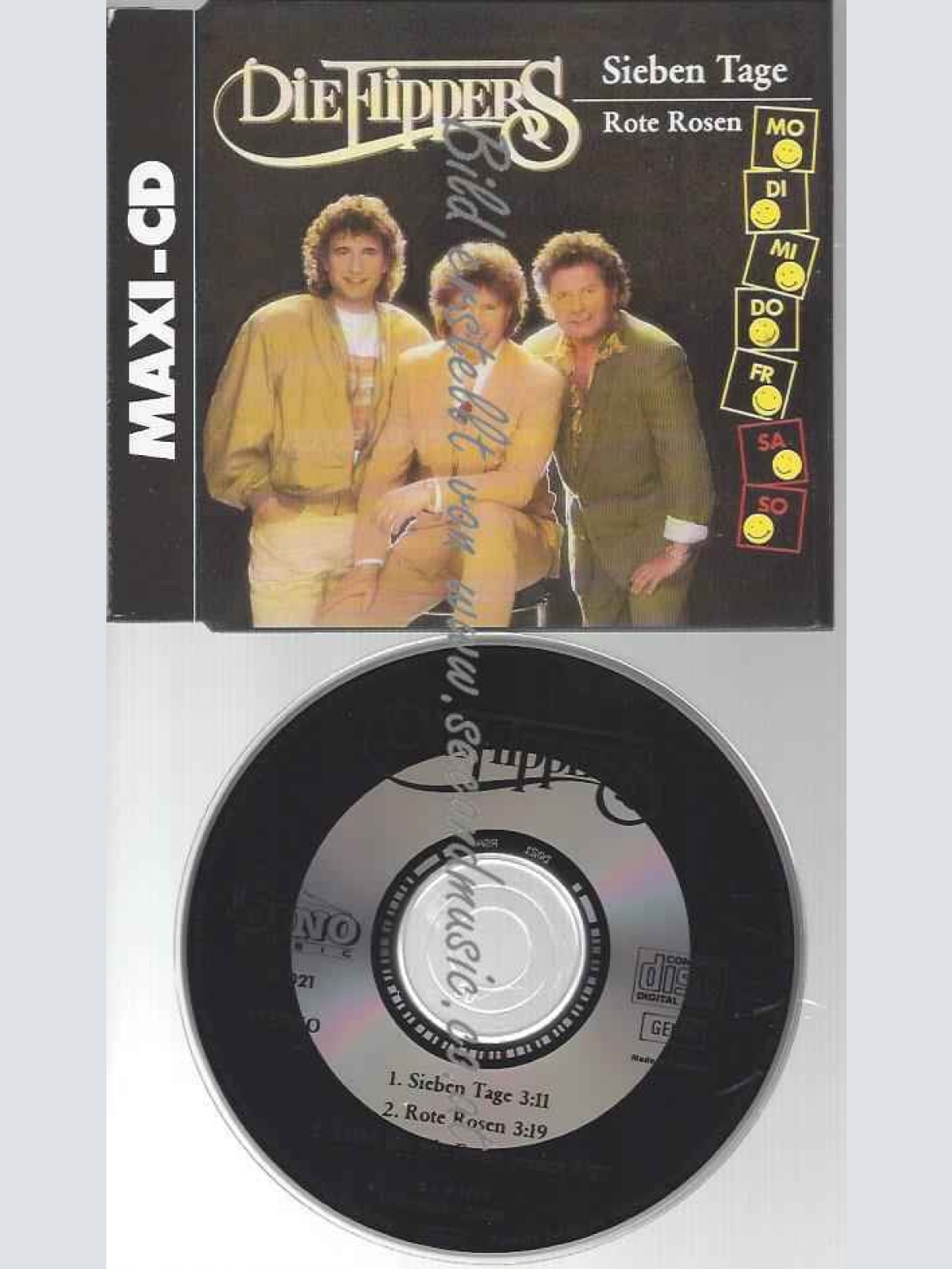 CD-- Die Flippers  Sieben Tage