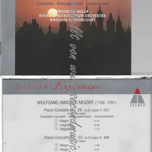 CD--HARNONCOURT, COCOR AMSTERDAM, ET AL. | --KLAVIERKONZERT