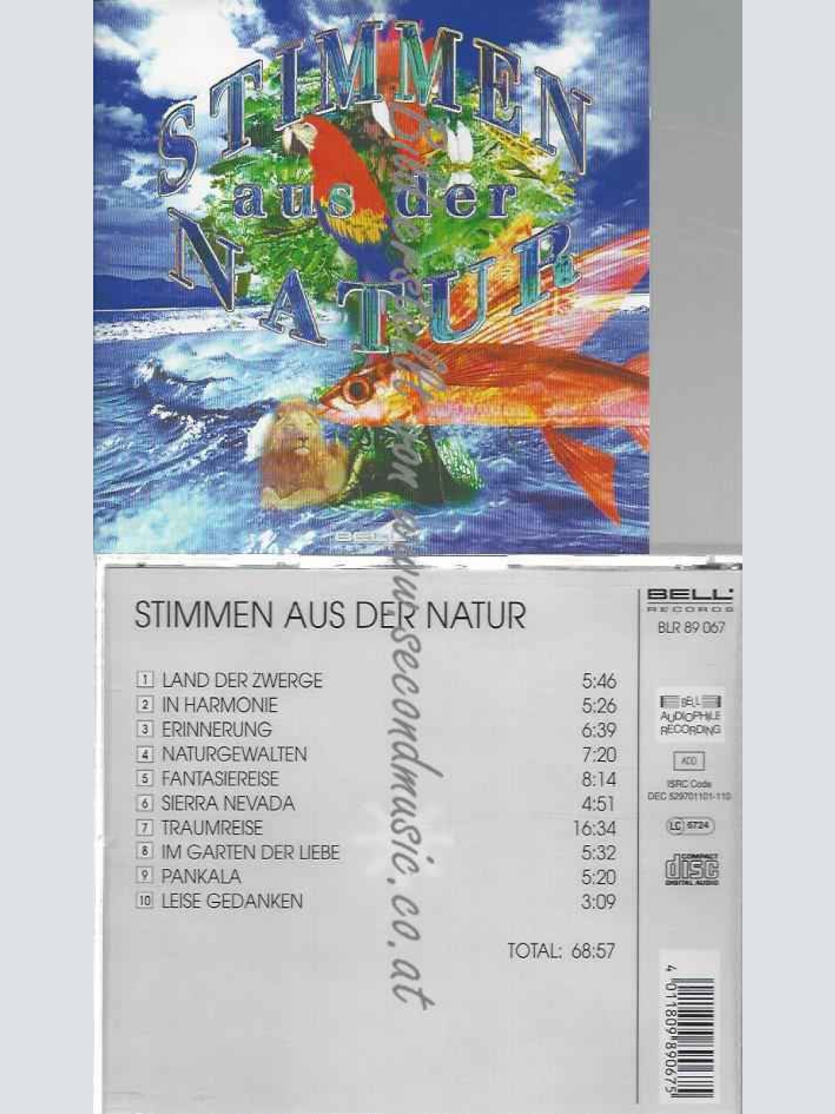 CD--VARIOUS ARTISTS | --STIMMEN AUS DER NATUR