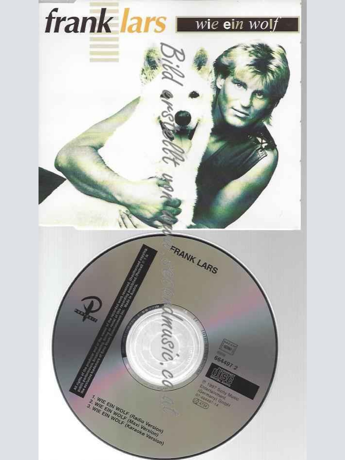 CD--FRANK LARS | --WIE EIN WOLF