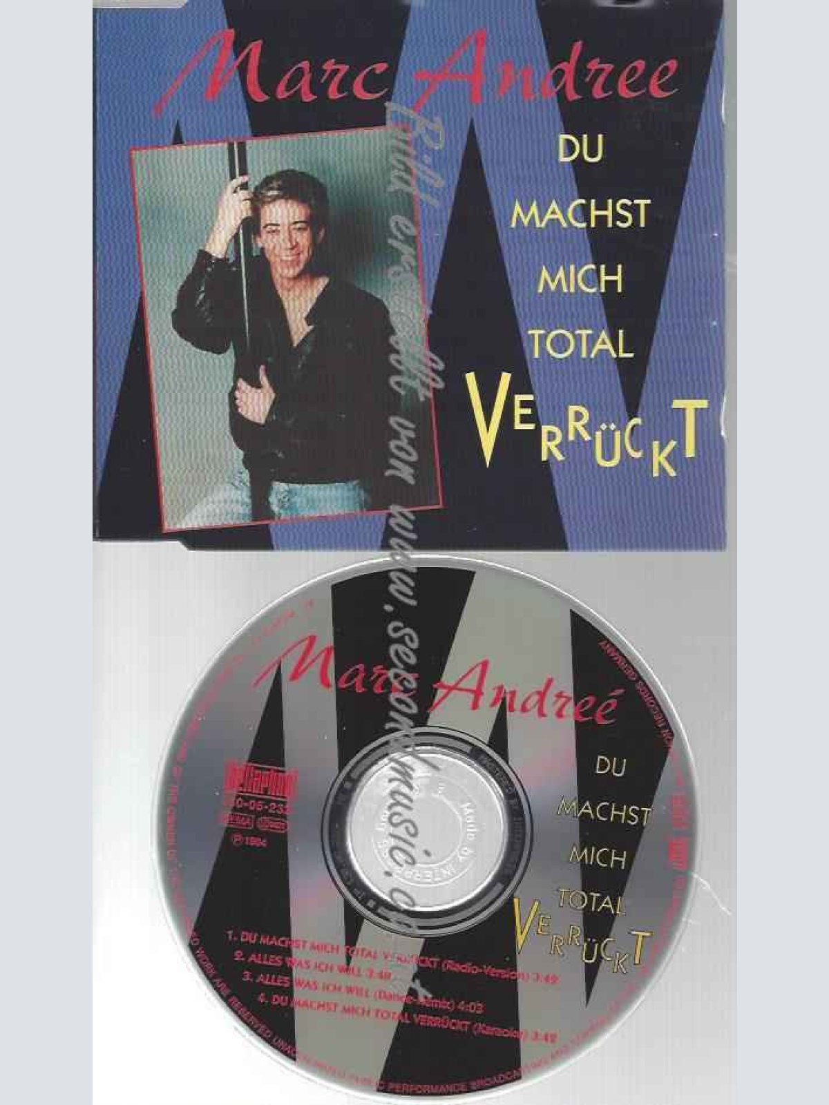 CD--ANDREE, MARC | --DU MACHST MICH TOTAL VERRÜCKT