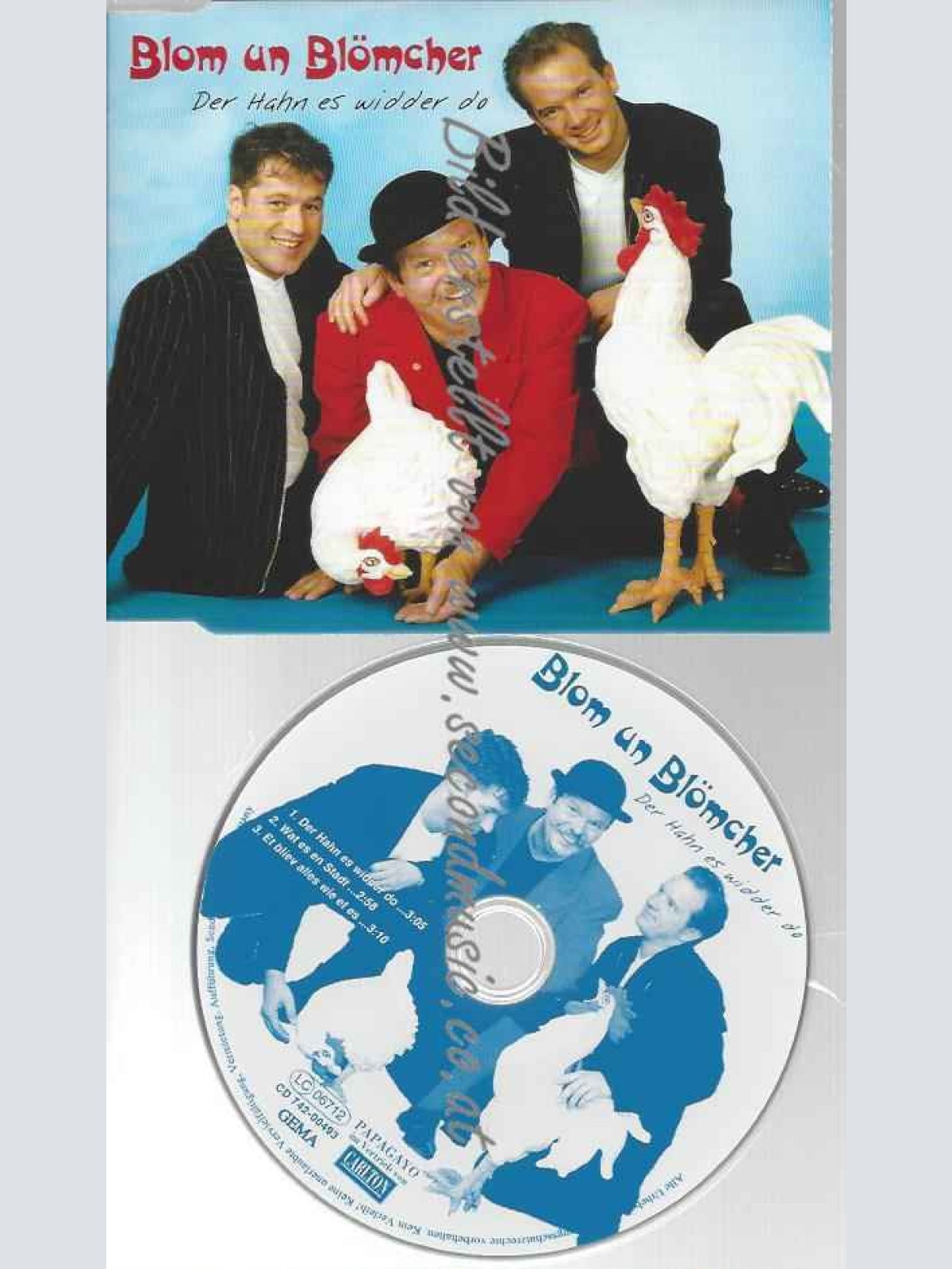 CD--BLOM UN BLÖMCHER--DER HAHN ES WIDDER DO ()