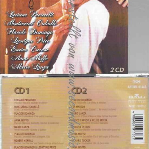 CD--VARIOUS, LUCIANO PAVAROTTI, ET AL.--OPERA LOVESONGS