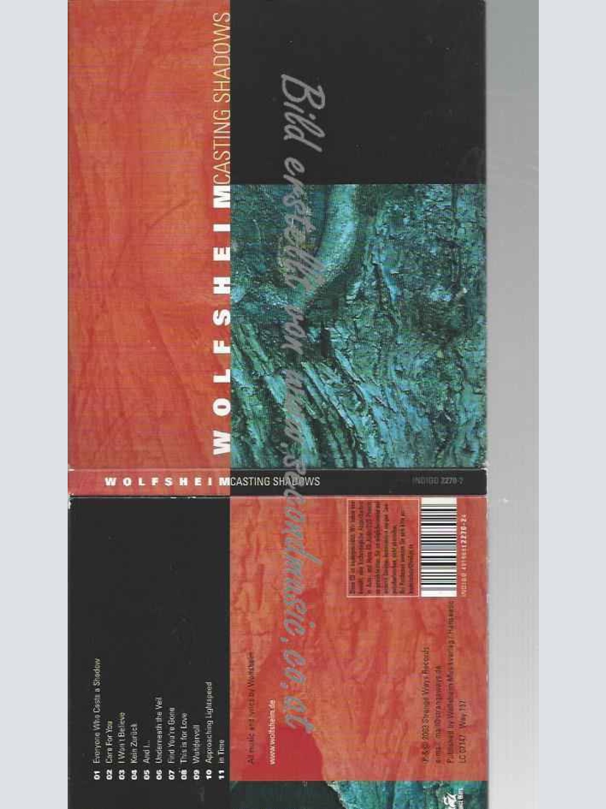 CD--WOLFSHEIM | --CASTING SHADOWS (MIT