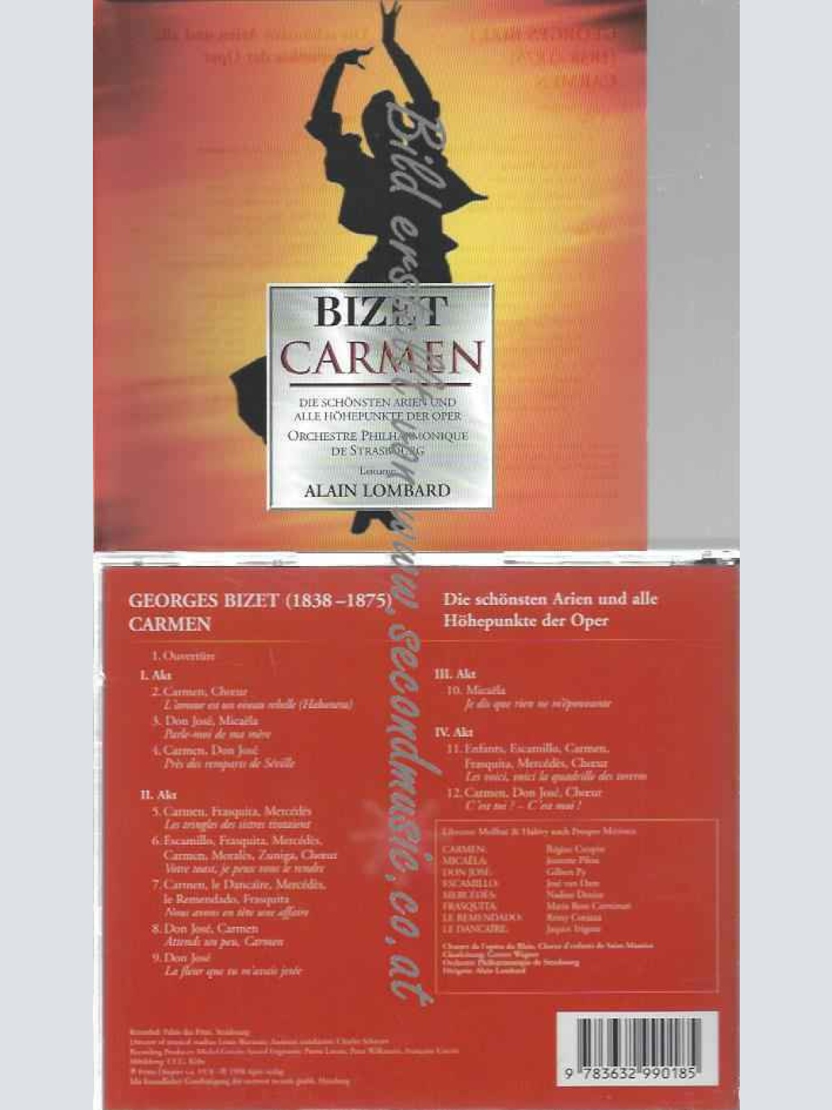 CD--EDWARD HIGGINBOTTOM | --CARMEN - DIE SCHÖNSTEN ARIEN UND