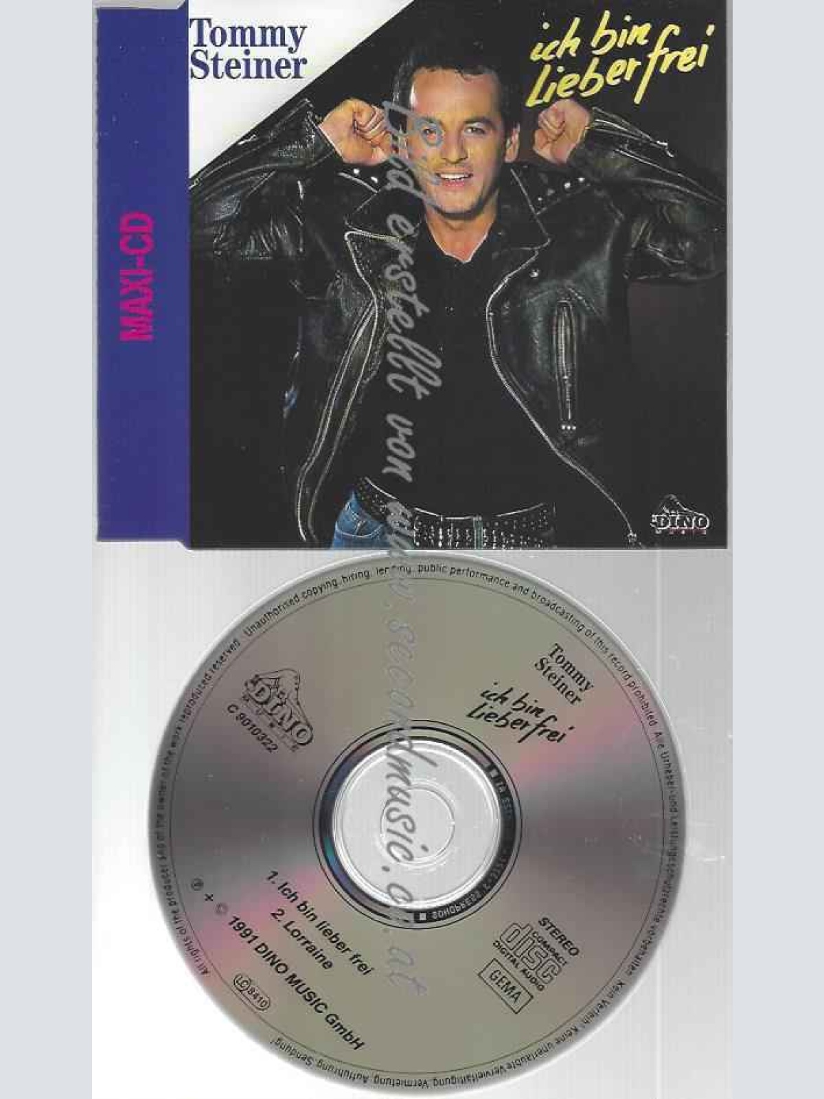 CD--TOMMY STEINER--ICH BIN LIEBER FREI ()