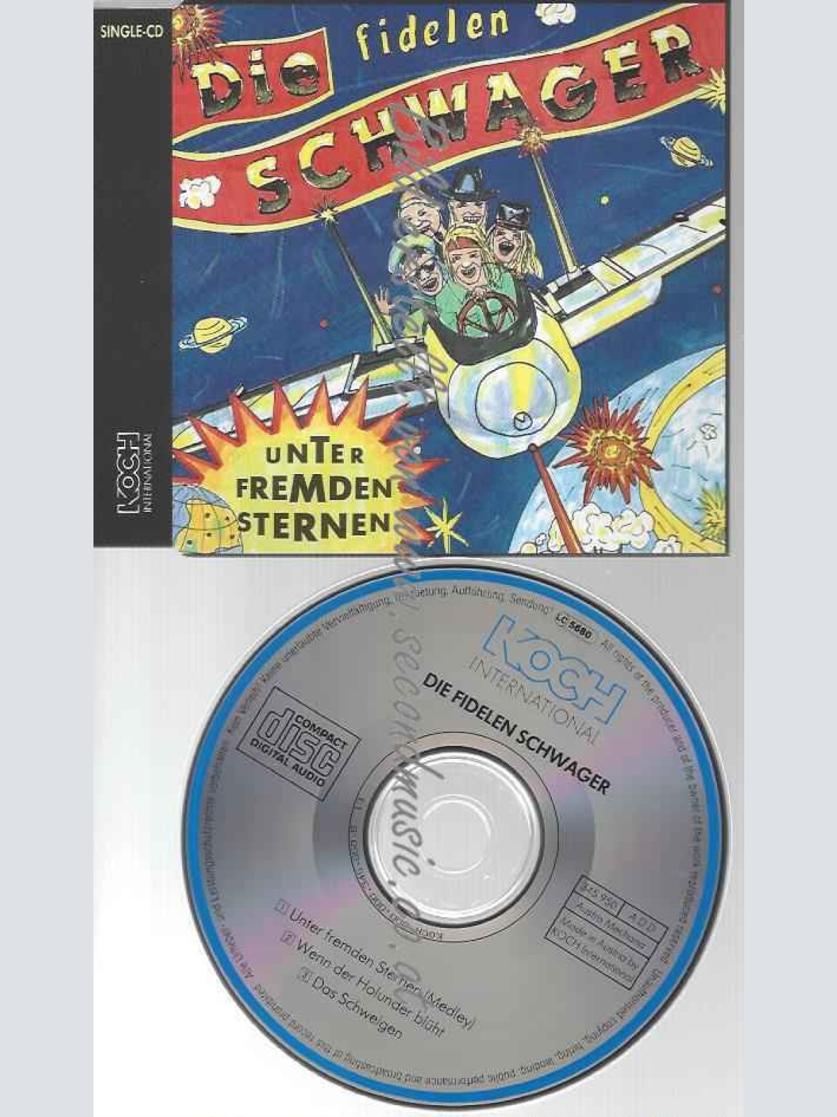 CD--Die fidelen Schwager  | --UNTER FREMDEN STERNEN