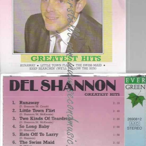 CD--DEL SHANNON--GREATEST HITS ( TRACKS)
