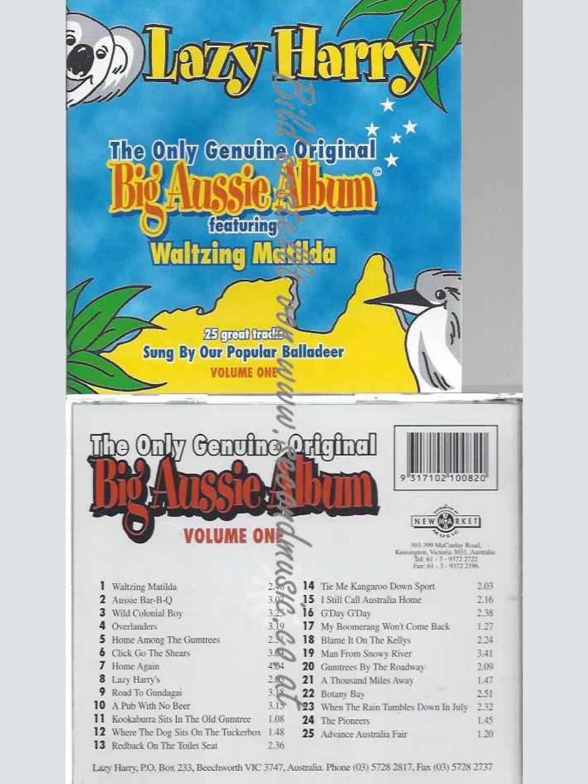 CD--LAZY HARRY--BIG AUSSIE ALBUM VOL