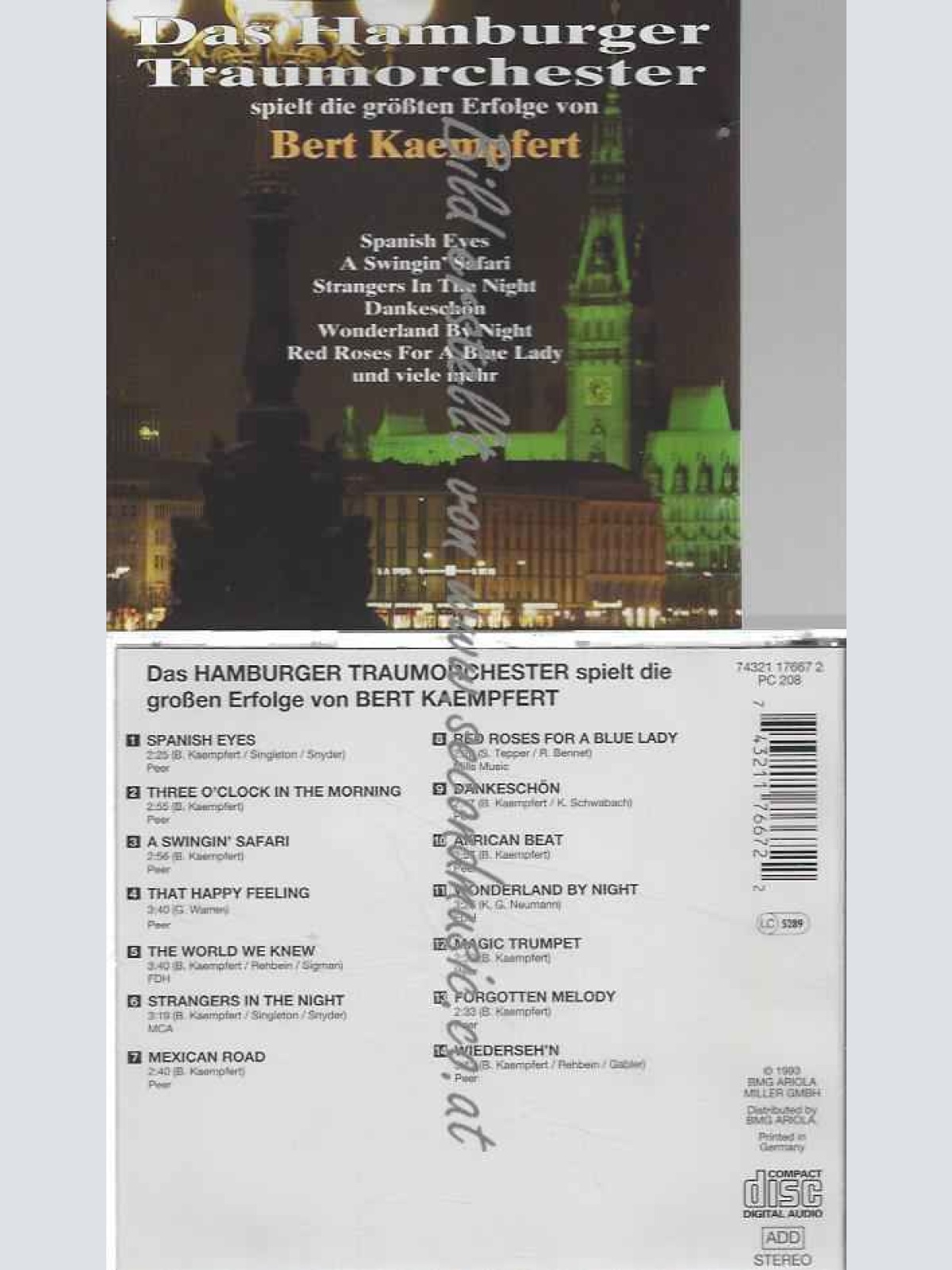 CD--BERT KAEMPFERT--DIE GROßEN ERFOLGE