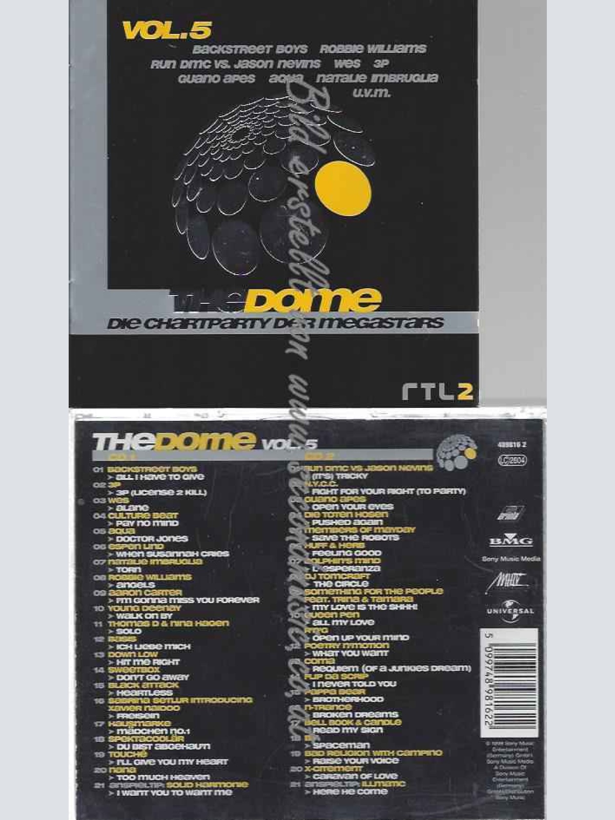 CD--VARIOUS | --THE DOME VOL. 5
