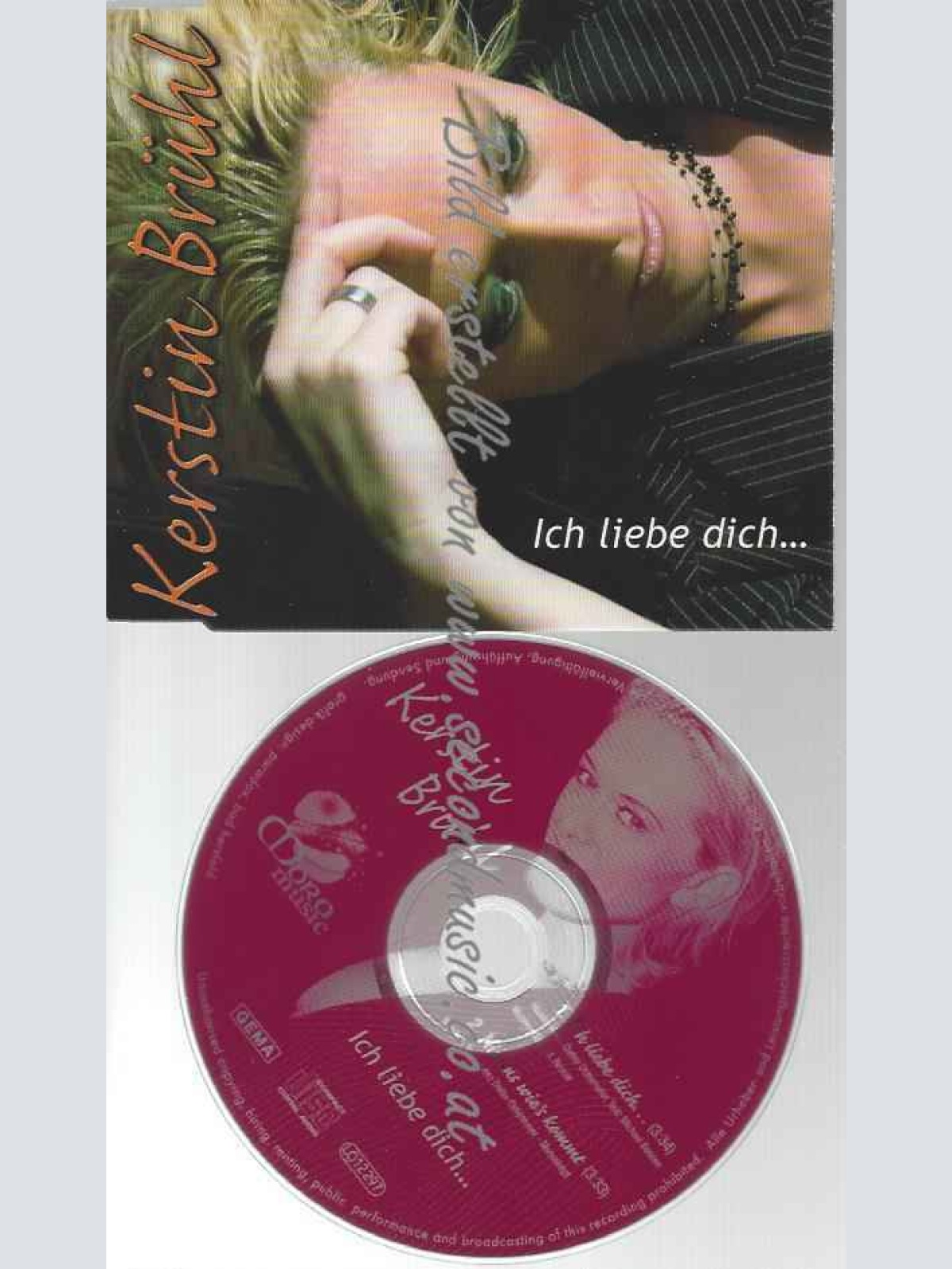 CD--BRÜHL,KERSTIN | --ICH LIEBE DICH...