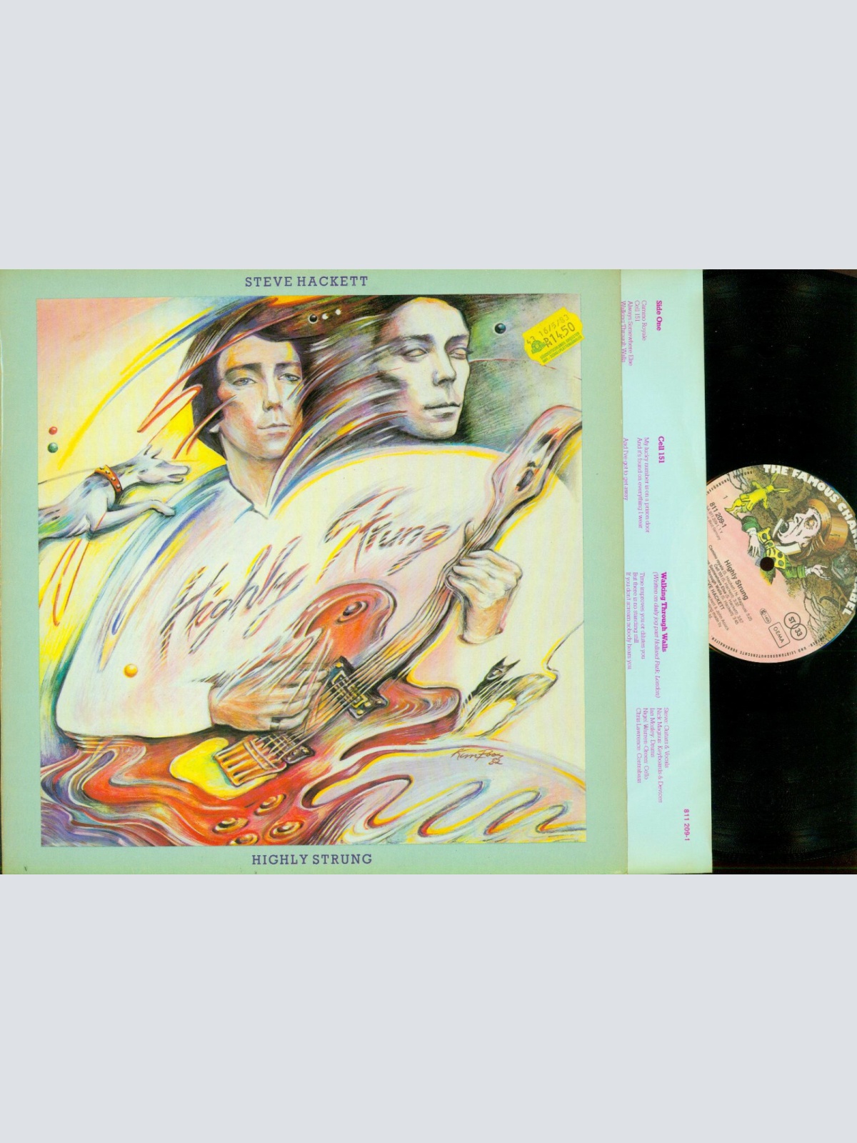 LP--Steve Hackett – Highly Strung // OIS