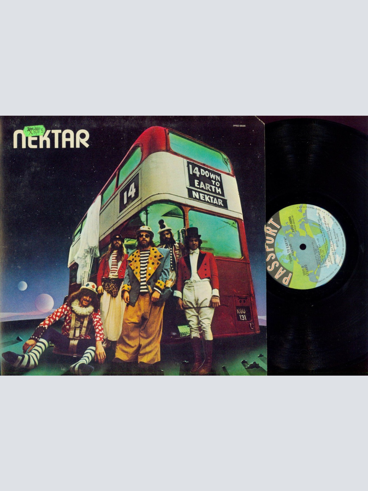 LP--Nektar – Down To Earth // FOC // US / CUT