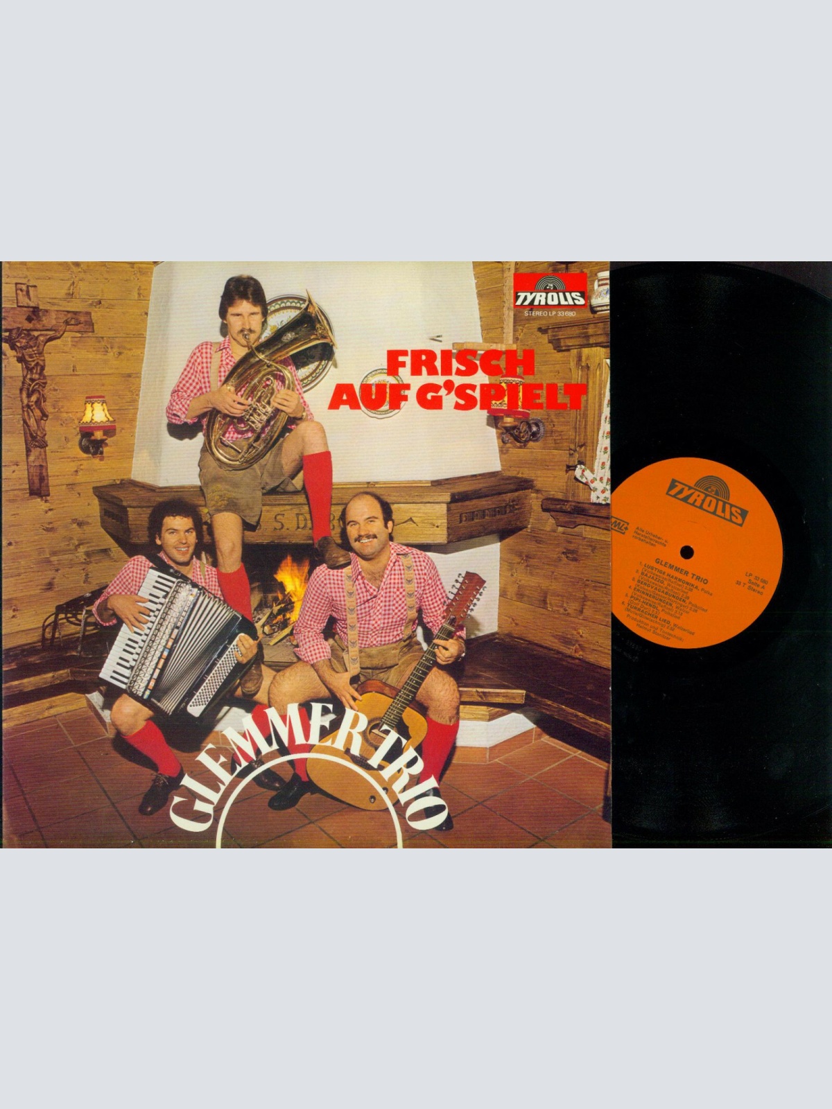 LP-- GLEMMER TRIO -- FRISCH AUF G'SPIELT // NM