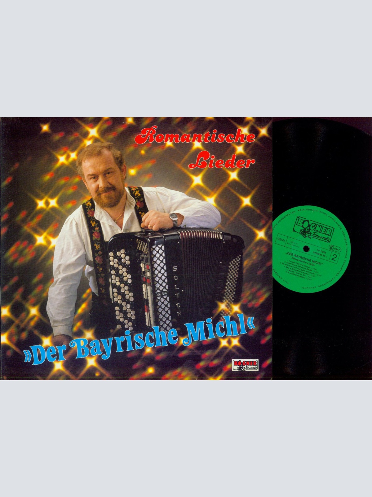 LP--Der Bayrische Michl -- Romantische Lieder  // NM