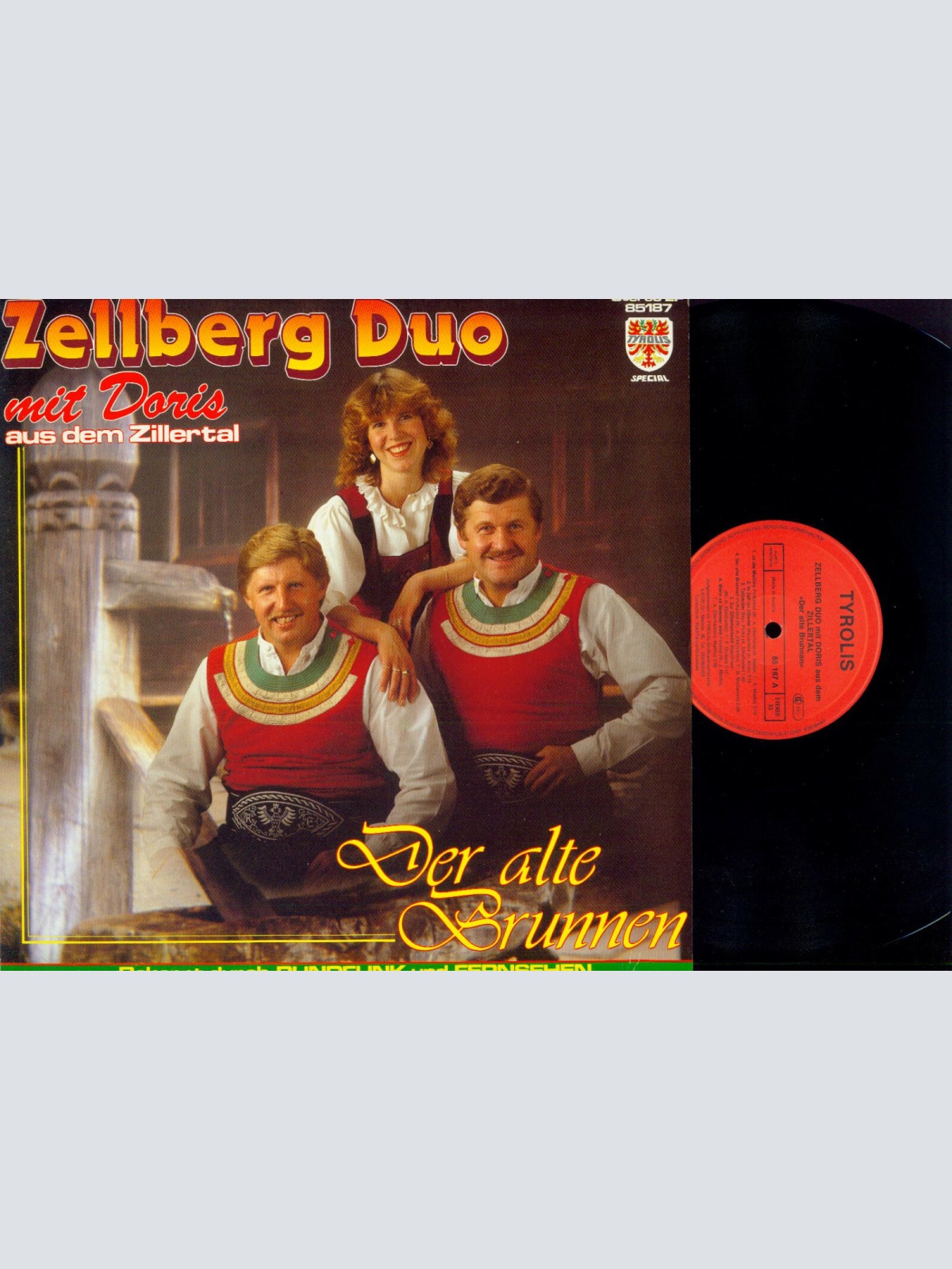 LP--Zellberg Duo -- Der Alte Brunnen  // NM