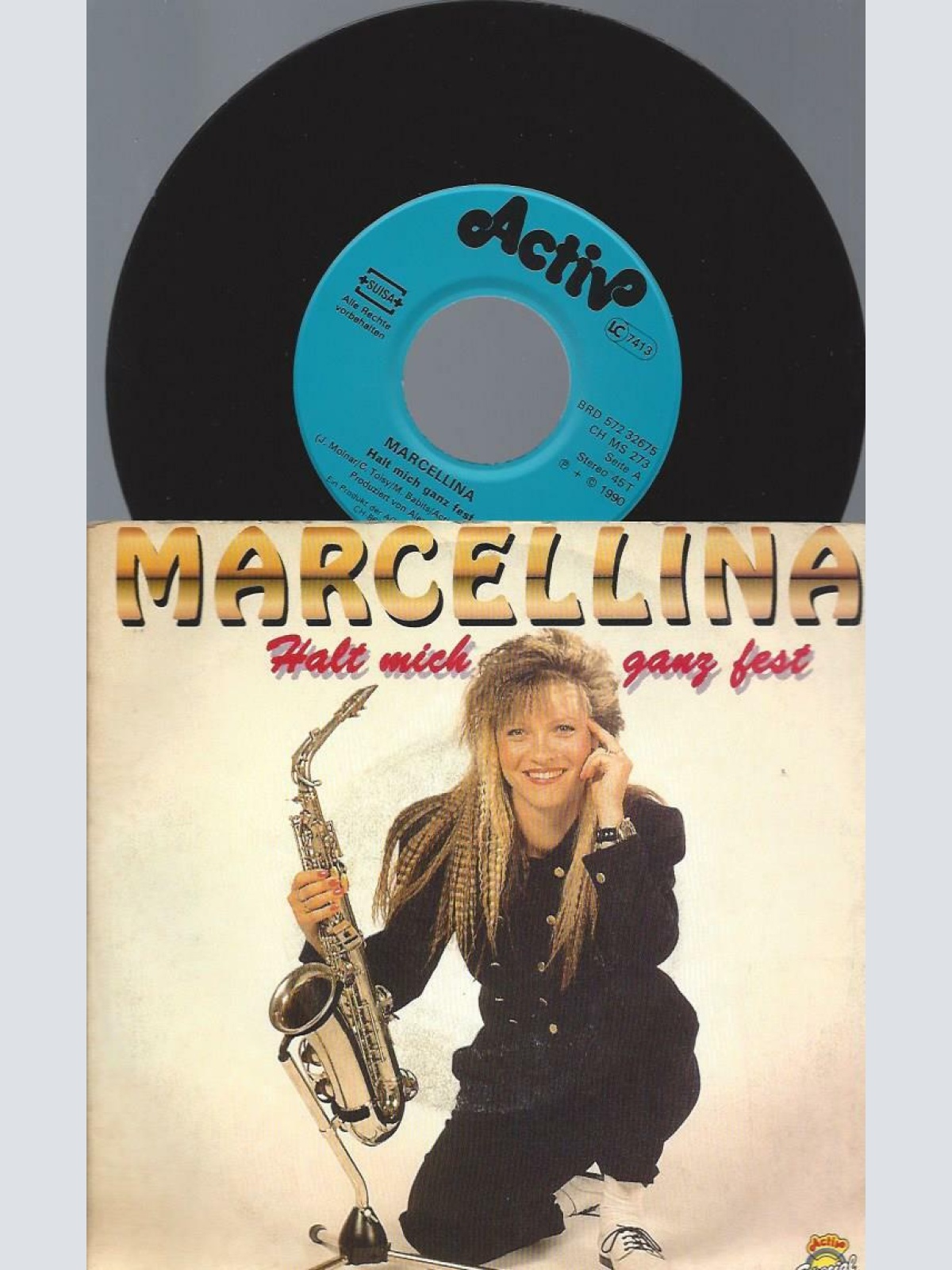 7" Marcellina – Halt Mich Ganz Fest