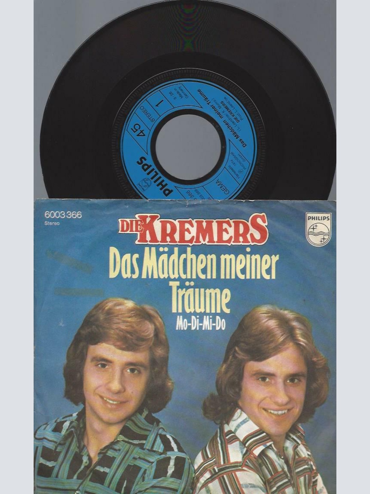 7" Die Kremers – Das Mädchen Meiner Träume