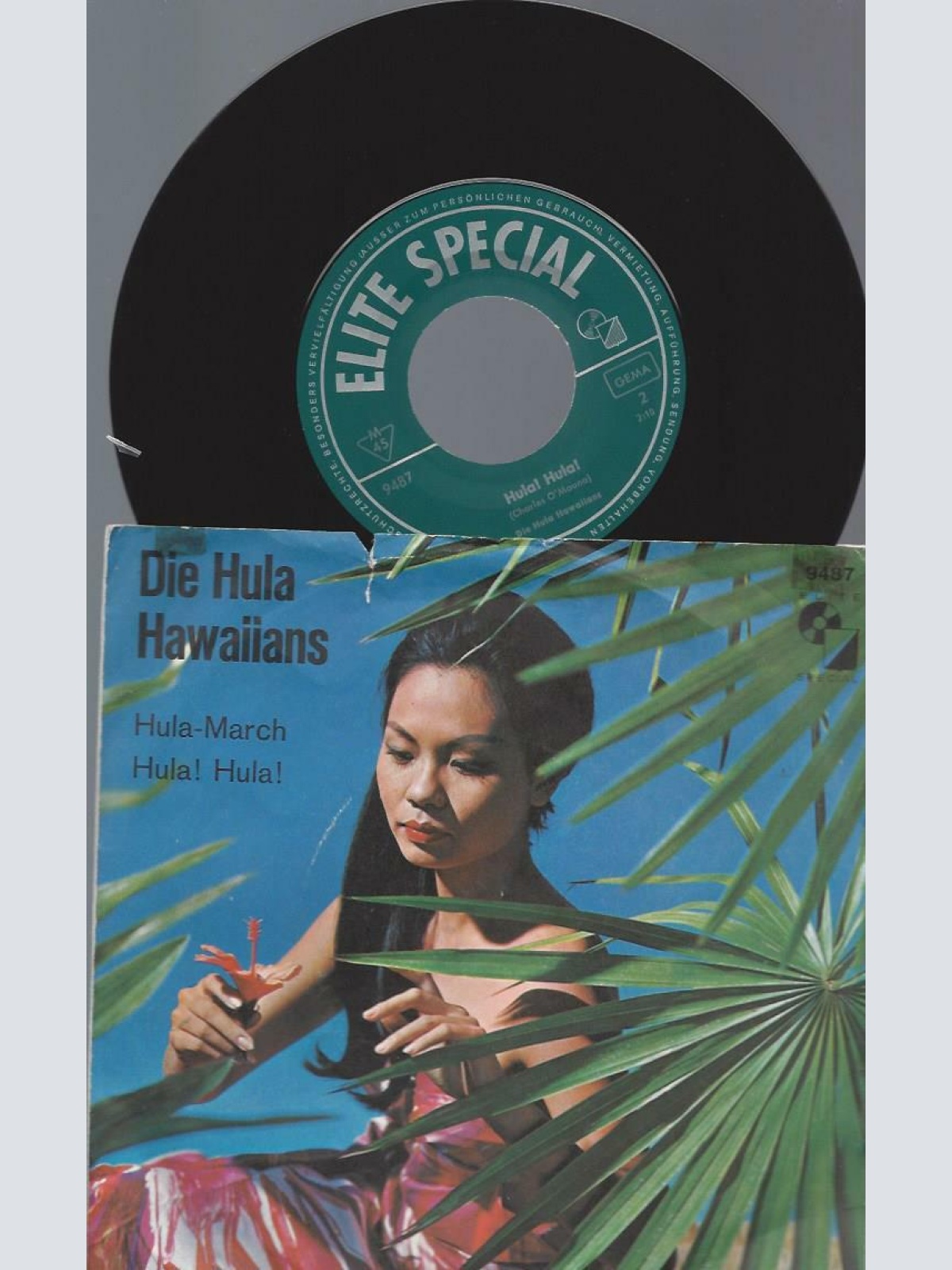 7" Die Hula Hawaiians – Hula-March