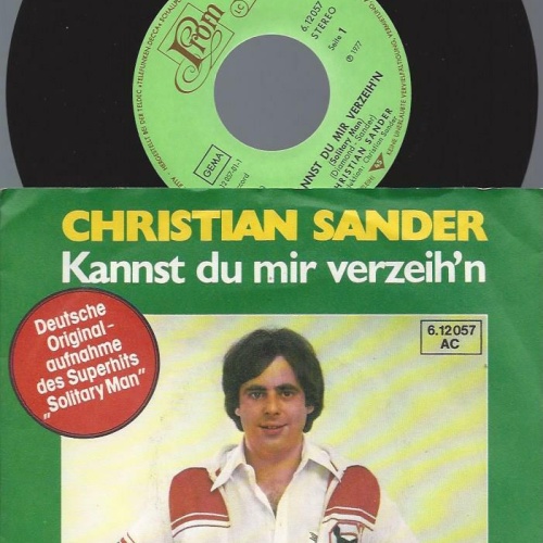 7" Christian Sander – Kannst Du Mir Verzeih'n