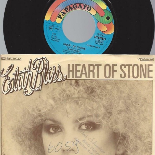 7" Edith Bliss – Heart Of Stone
