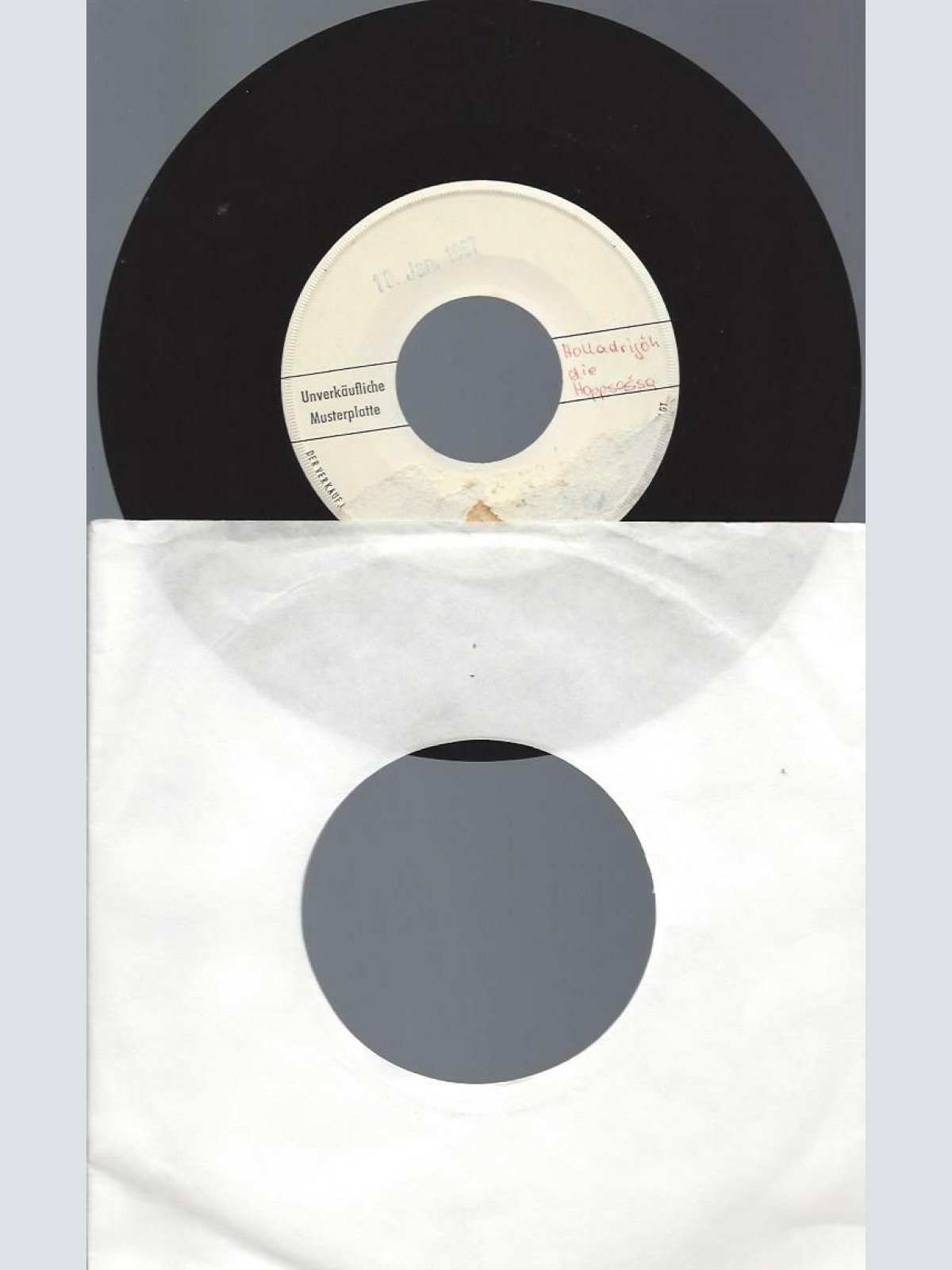 7" Das Hellberg-Duo – Holladrijöh Di Hoppsassa / Promo