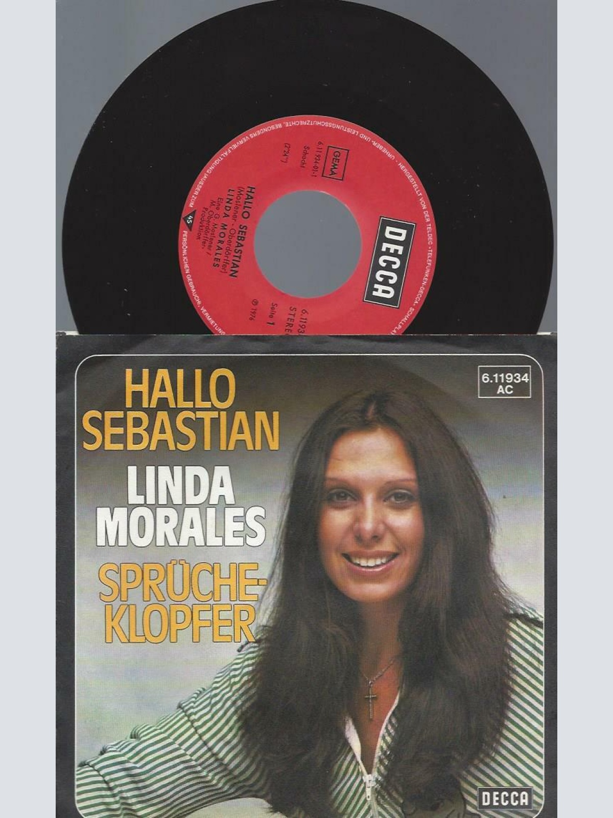 7" Linda Morales – Hallo Sebastian