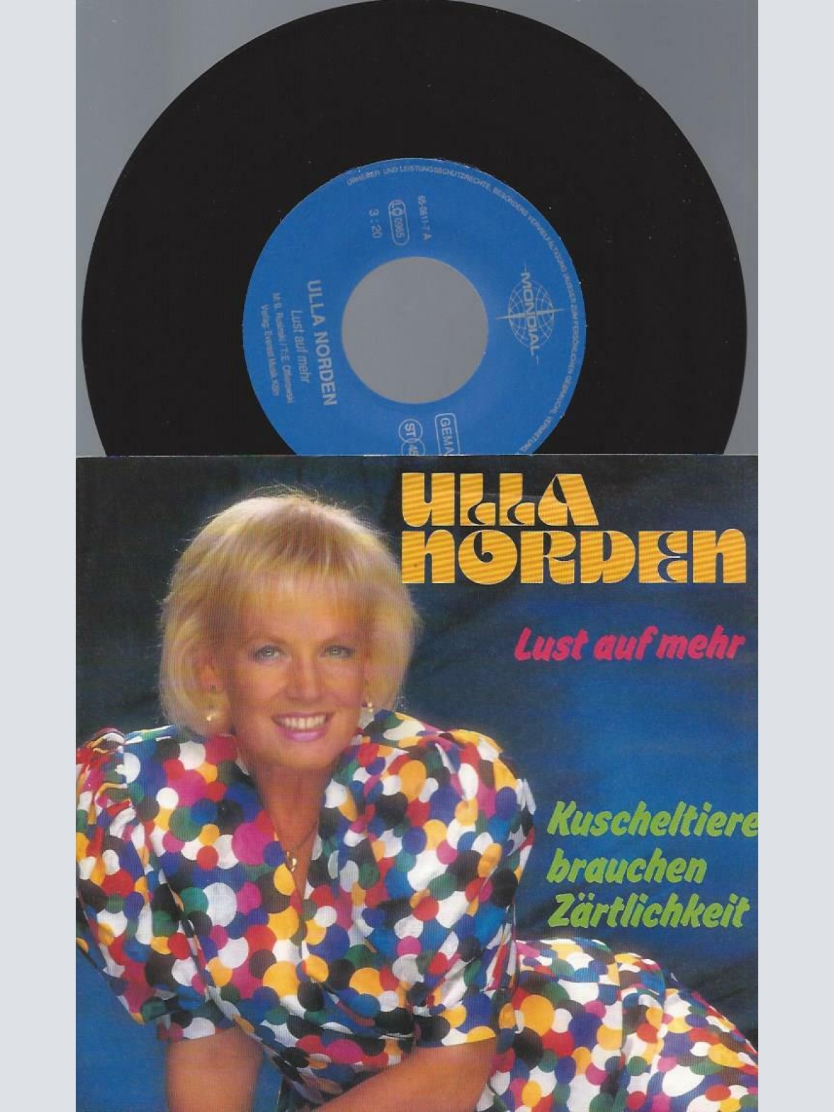 7" Ulla Norden – Lust Auf Mehr