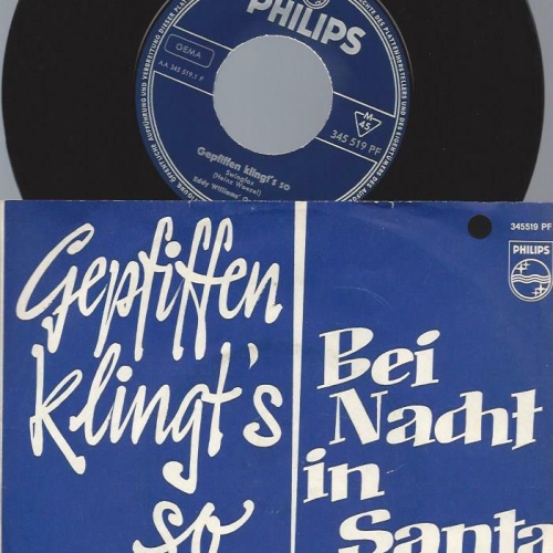 7" Eddy Williams' Orchestra – Gepfiffen Klingt's So
