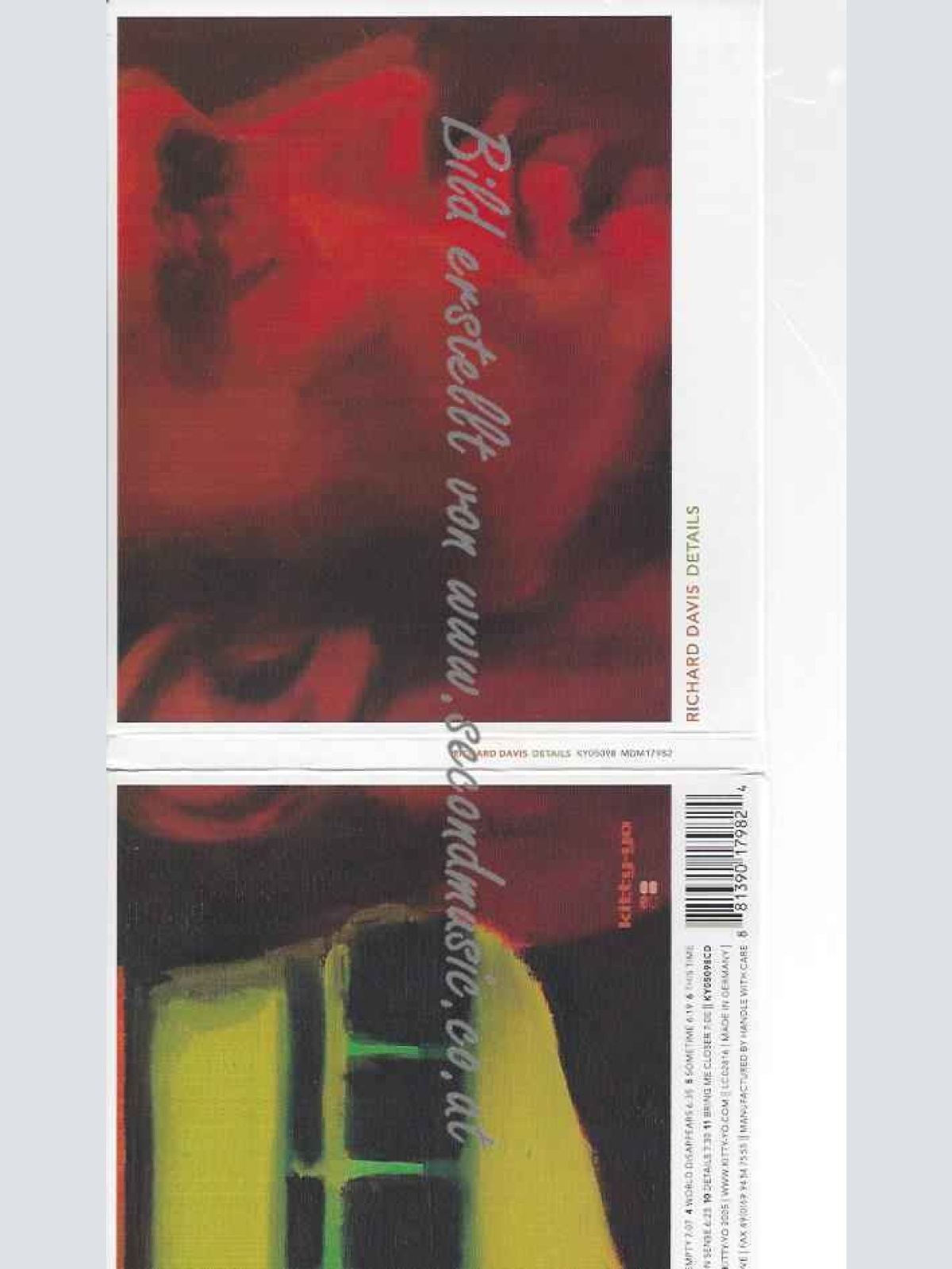 CD--Richard Davis  --Details