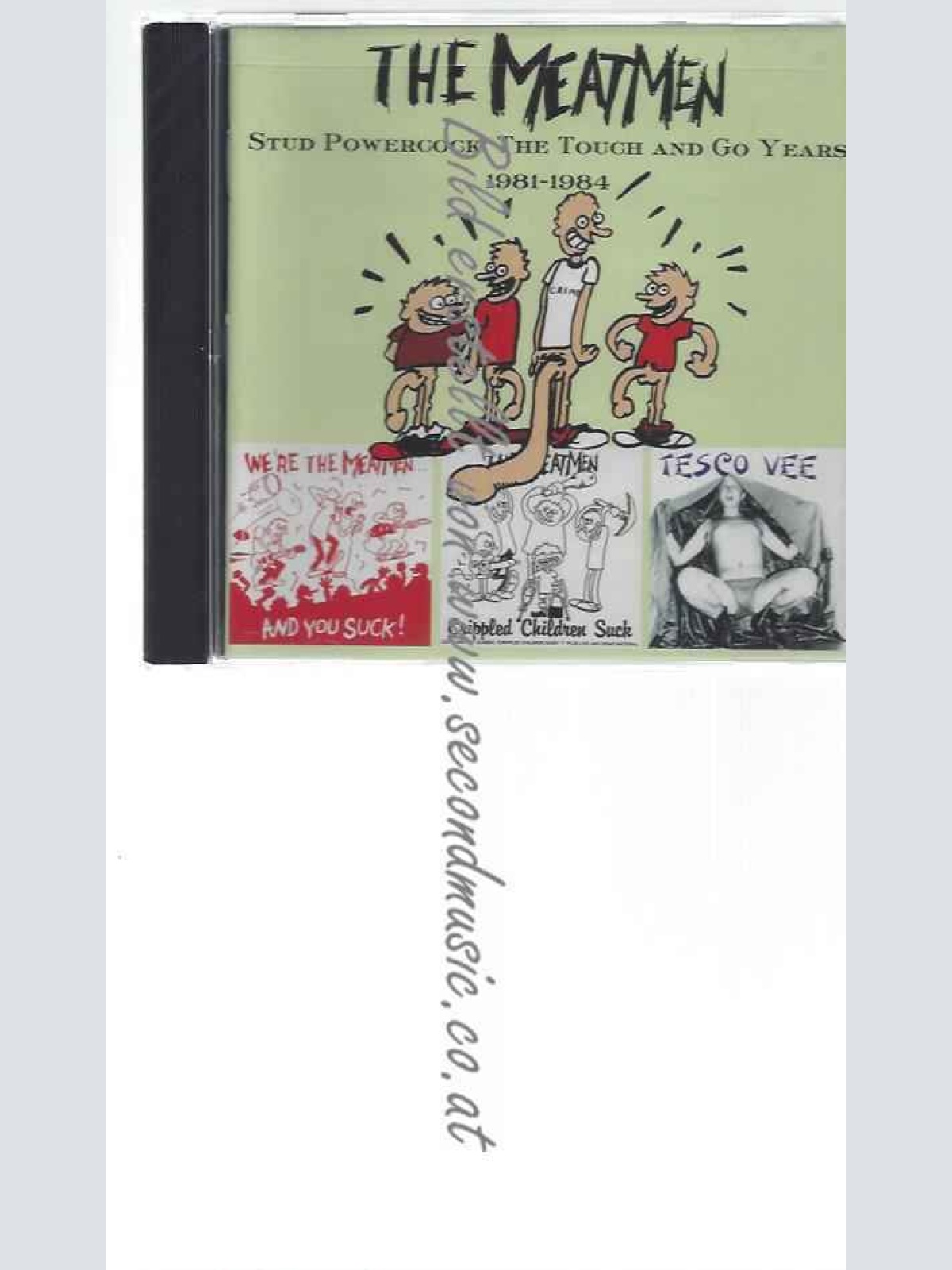 CD--Meatmen  --Stud Powercock: the T&G Years