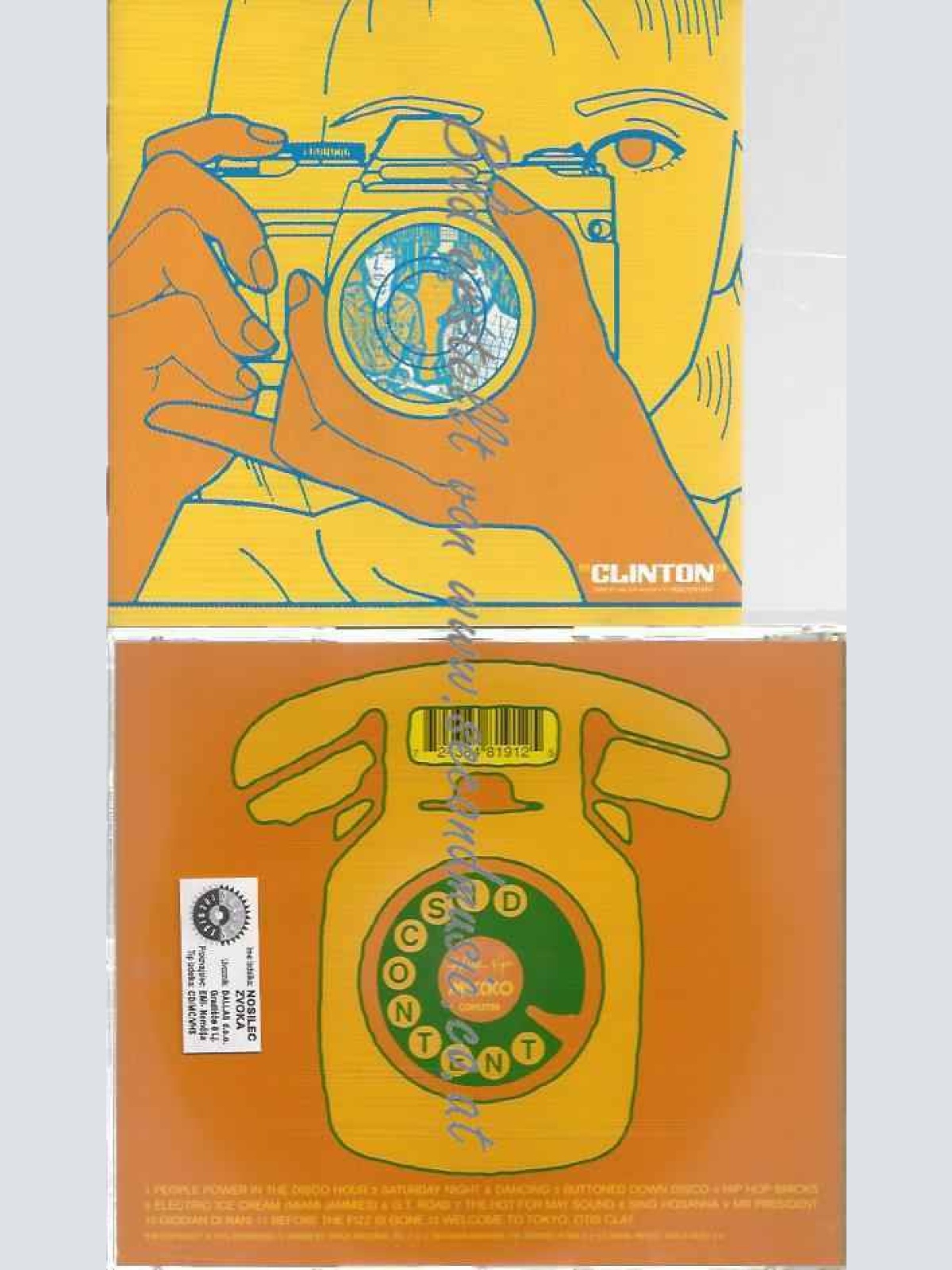 CD--Clinton    --Disco And The Halfway To Discontent