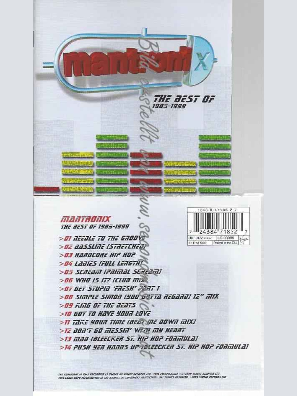 CD--Mantronix  --Best of Mantronix (-)1985-1999