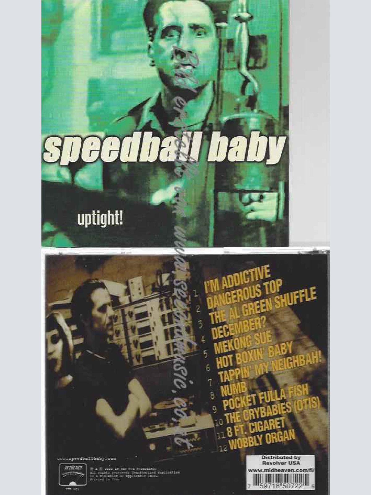 CD--Speedball Baby  --Uptight