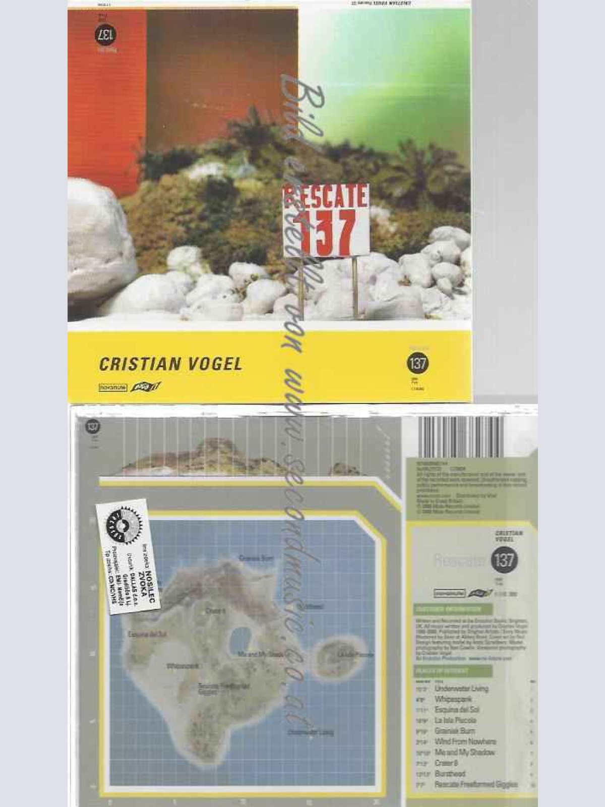 CD--Cristian Vogel  --Rescate 137