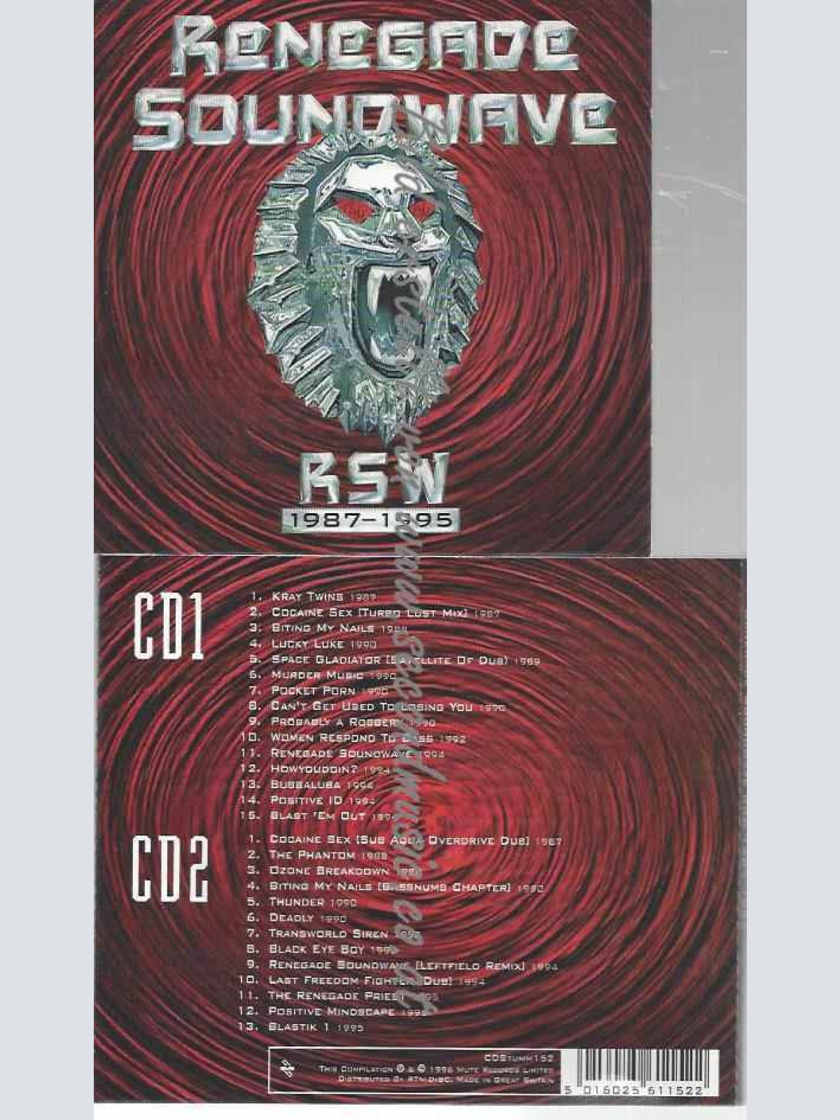 CD--Renegade Soundwave  --Rsw -
